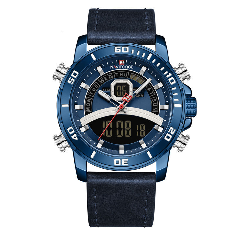 NAVIFORCE Quarzuhr mit Lederarmband – Bild 2 | LuxeStyle