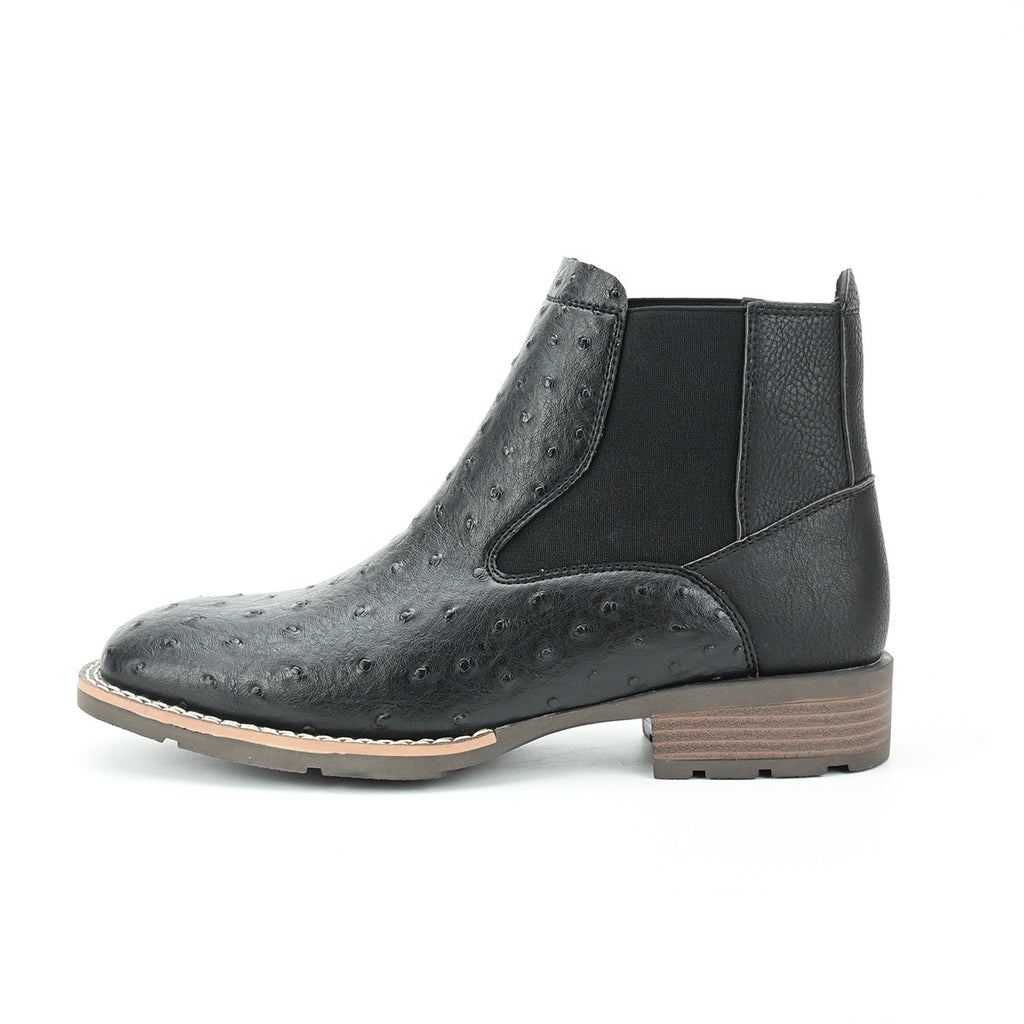 Chelsea Boots mit Stickerei