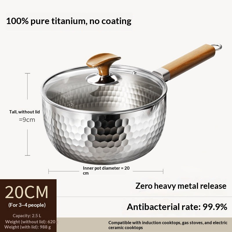 Titanium-Topf 16 cm – Antihaft-Kochgeschirr – Bild 9 | LuxeStyle