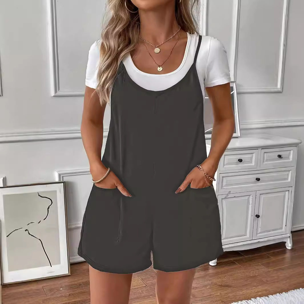 Sommer-Jumpsuit mit Taschen