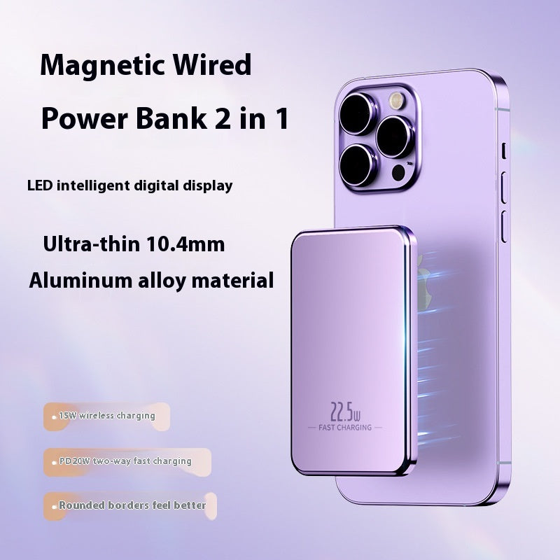Magsafe Power Bank 15W, ultraschlank