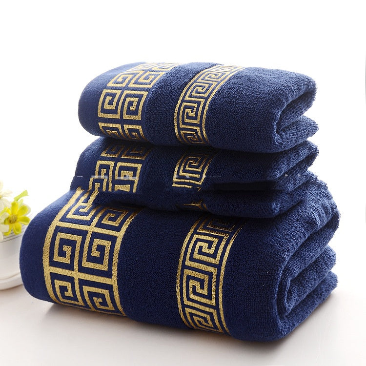 Dickes Badehandtuch-Set