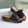 Retro-Sandalen mit runder Spitze und Stickerei – Bild 11 | LuxeStyle