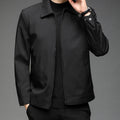 Schwarzes, blauer Business-Casual-Hemd für Männer – Bild 6 | LuxeStyle
