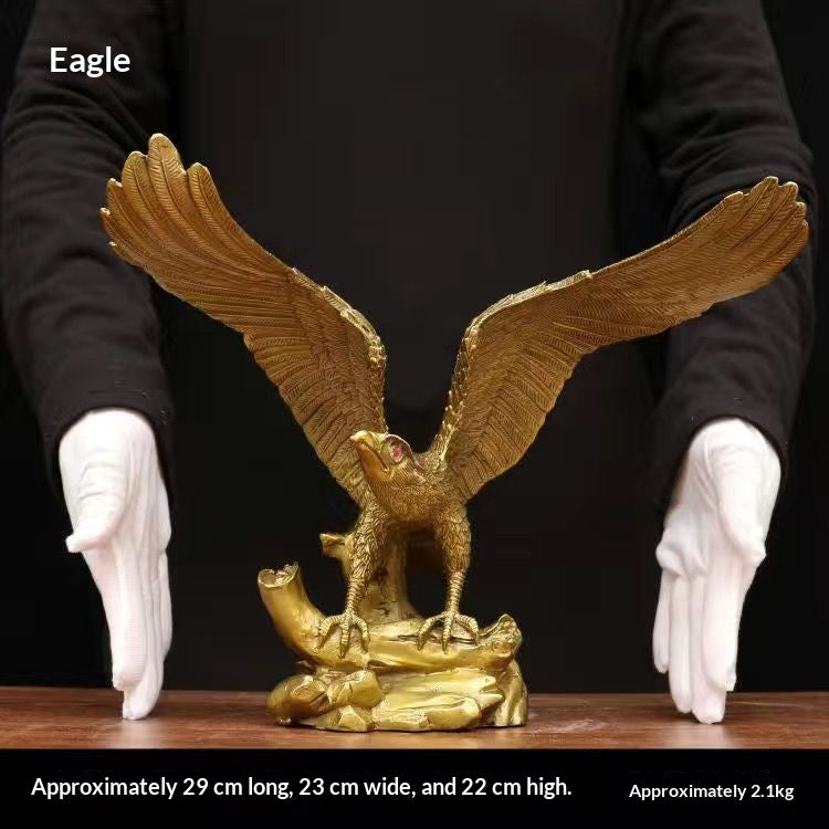 Bronze Adler Figur – Symbol grosser Ambitionen