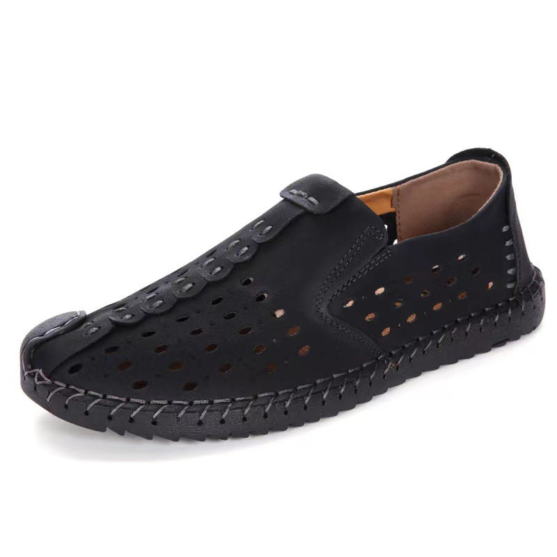 Atmungsaktive Loafer mit Handnaht – Bild 11 | LuxeStyle