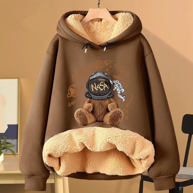 Dicke Lammwoll-Sweatshirt