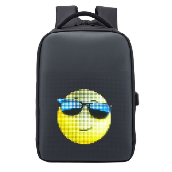 LED Rucksack mit Display und Musik – Bild 1 | LuxeStyle