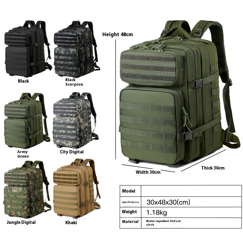 Outdoor Attack Taktischer Rucksack – Bild 4 | LuxeStyle