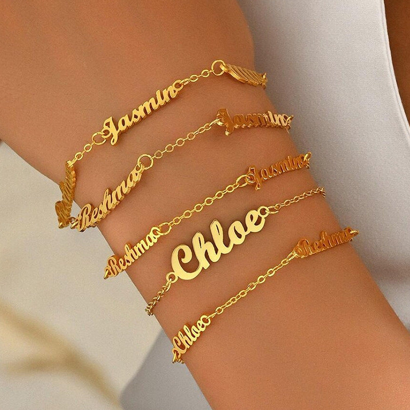 Stahl-Armband mit mehreren Namen für Kinder