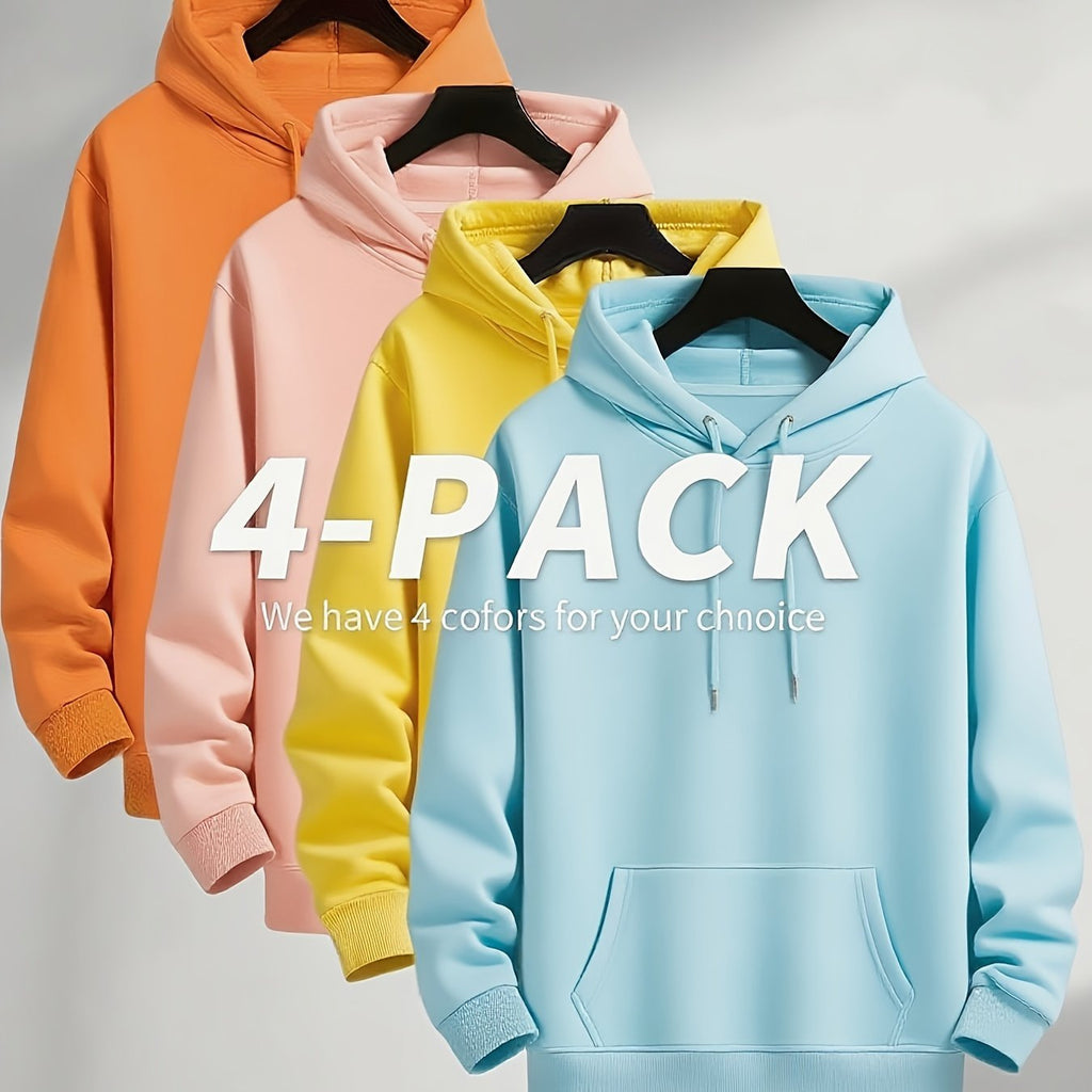 Herren Heavyweight Hoodie mit Kängurutasche
