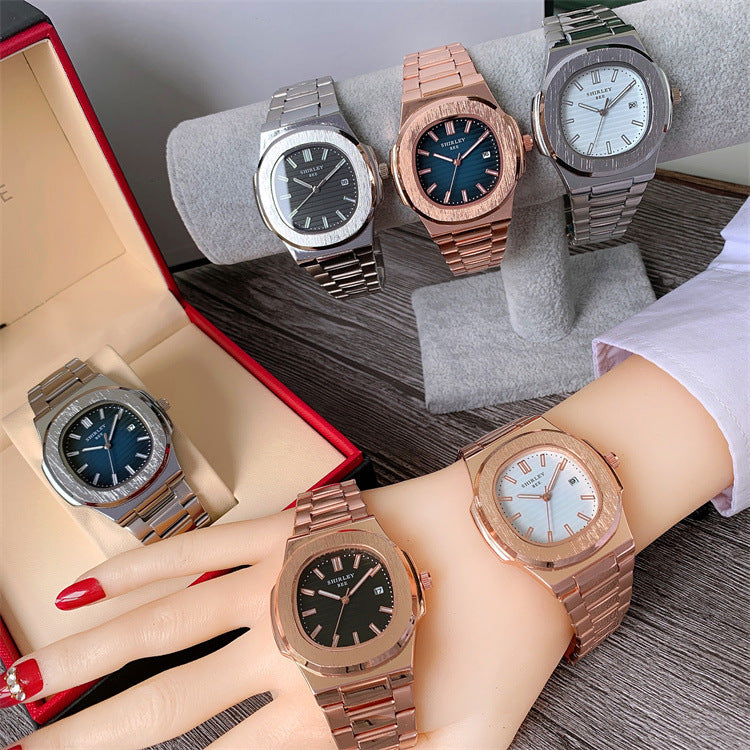 Herren-Quarzuhr im Nautilus-Stil – Bild 3 | LuxeStyle