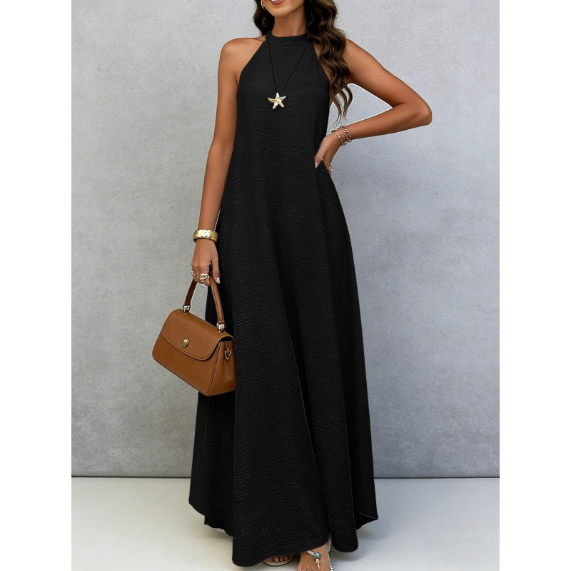 Ärmelloses Casual-Kleid aus Eisseiden-Crêpe – Bild 2 | LuxeStyle
