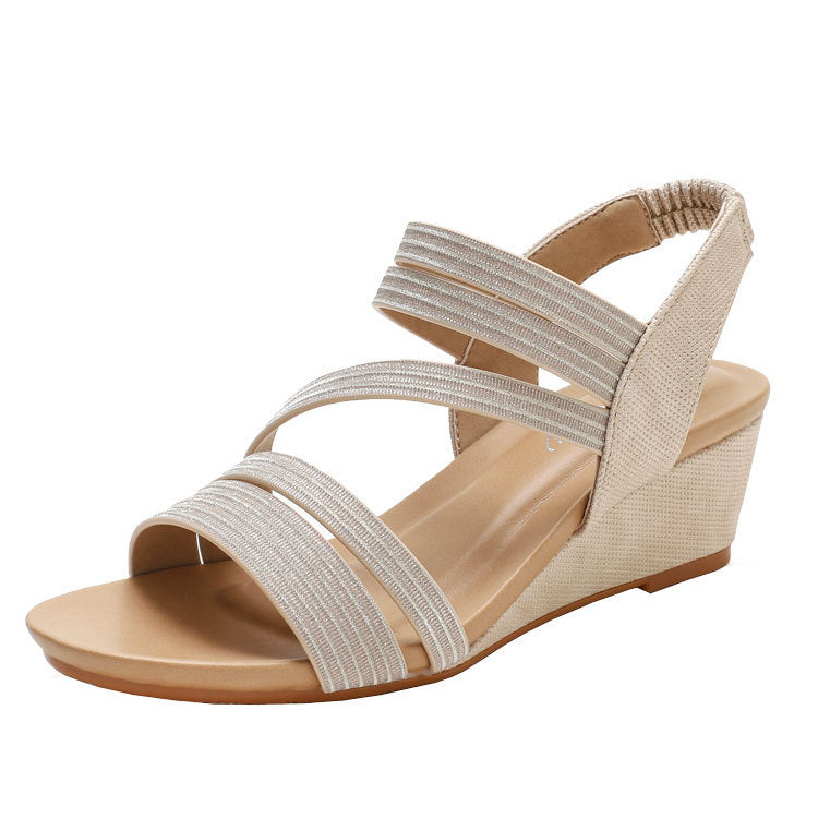 Plattform-Sandalen mit weichem Untergrund – Bild 7 | LuxeStyle