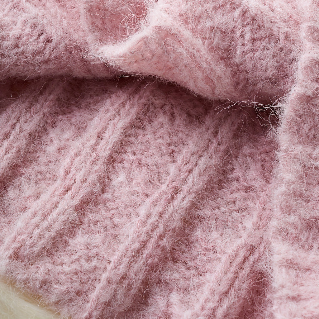 Vielseitiger Damen Pullover mit Rundhals