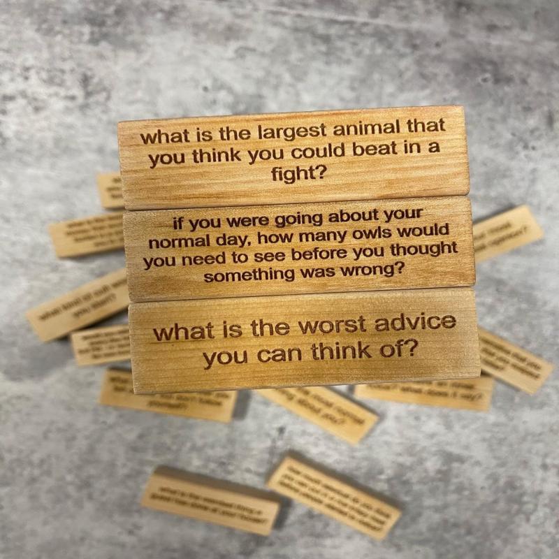 Holz-Stapelspiel "Icebreaker Couple Oath" – Bild 3 | LuxeStyle