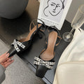 Süsses Riemchen-Sandalen mit Strass-Absatz – Bild 16 | LuxeStyle
