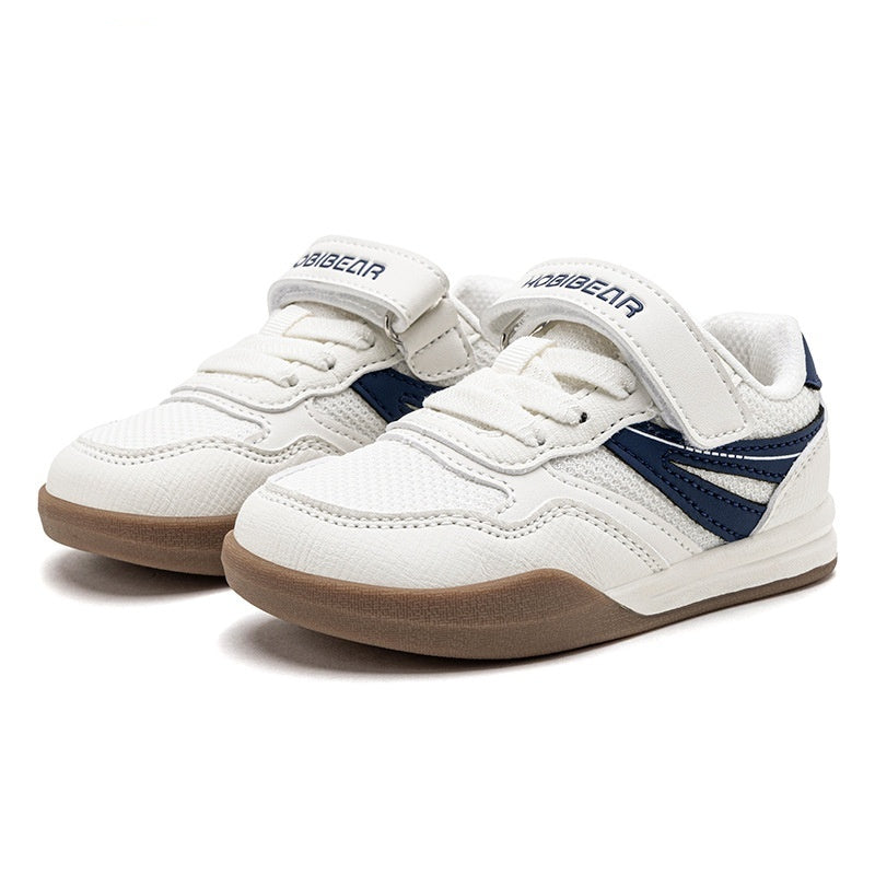 Kinder Retro-Sneakers mit Klettverschluss