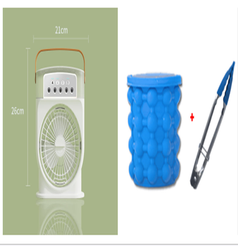 USB Klimaanlagen-Ventilator mit Sprühnebel & LED