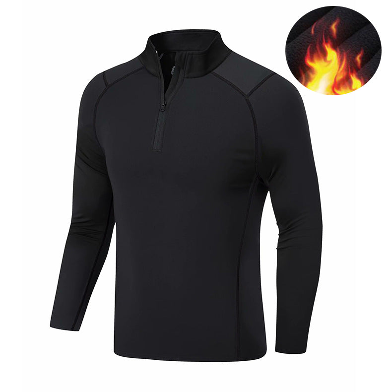 Herren-Laufshirt Fleece-gefüttert – Bild 3 | LuxeStyle