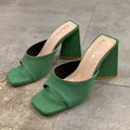 Sandalen mit quadratischem Zehenkopf und dicker Sohle – Bild 11 | LuxeStyle
