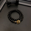 Ebony Doppelarmband, Ethnisch-Doppellagig – Bild 1 | LuxeStyle