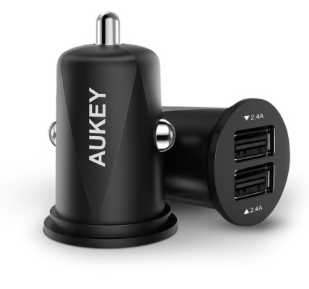 AUKEY Mini USB-Ladeadapter fürs Auto