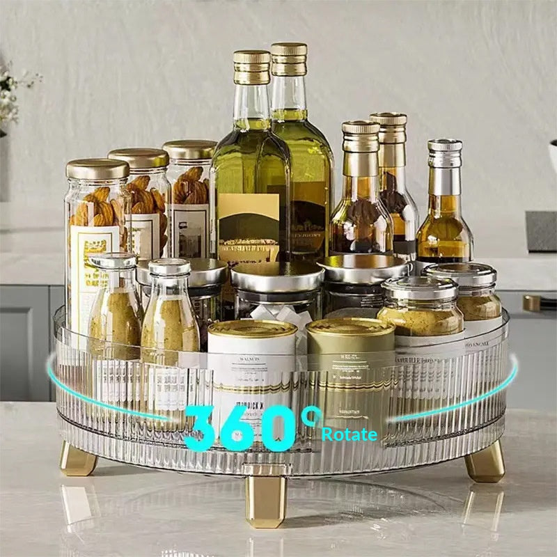 Drehbarer Organizer für Kosmetik und Büro