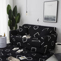 Elastischer Sofabezug mit Pflanzenmuster – Bild 1 | LuxeStyle