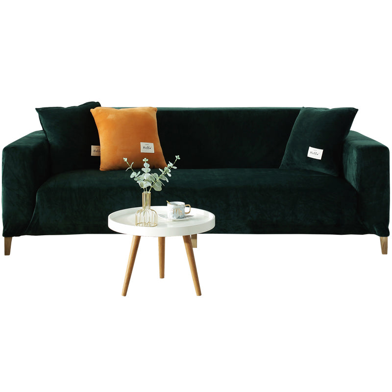 Winter Plüsch Sofaüberzug Stretch – Bild 12 | LuxeStyle