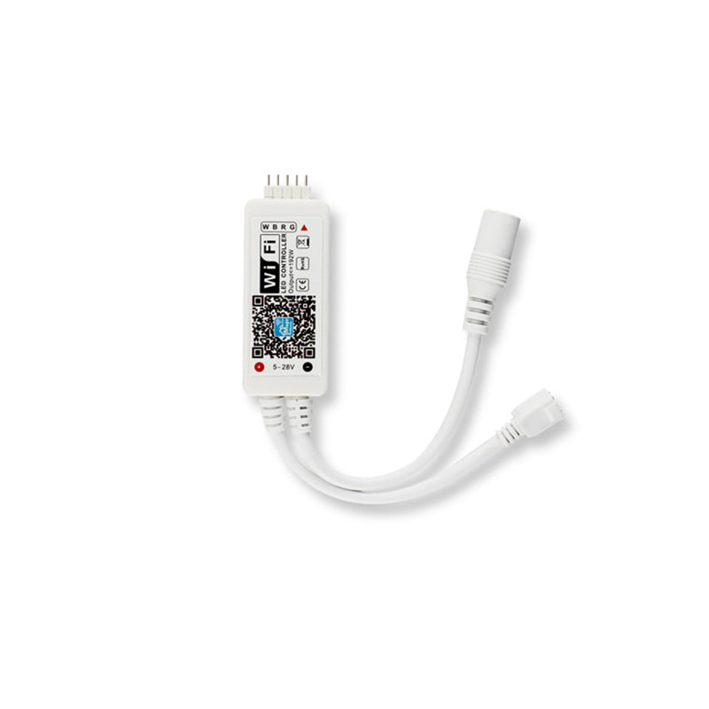 Farbenfrohe Lampe mit Fernbedienung