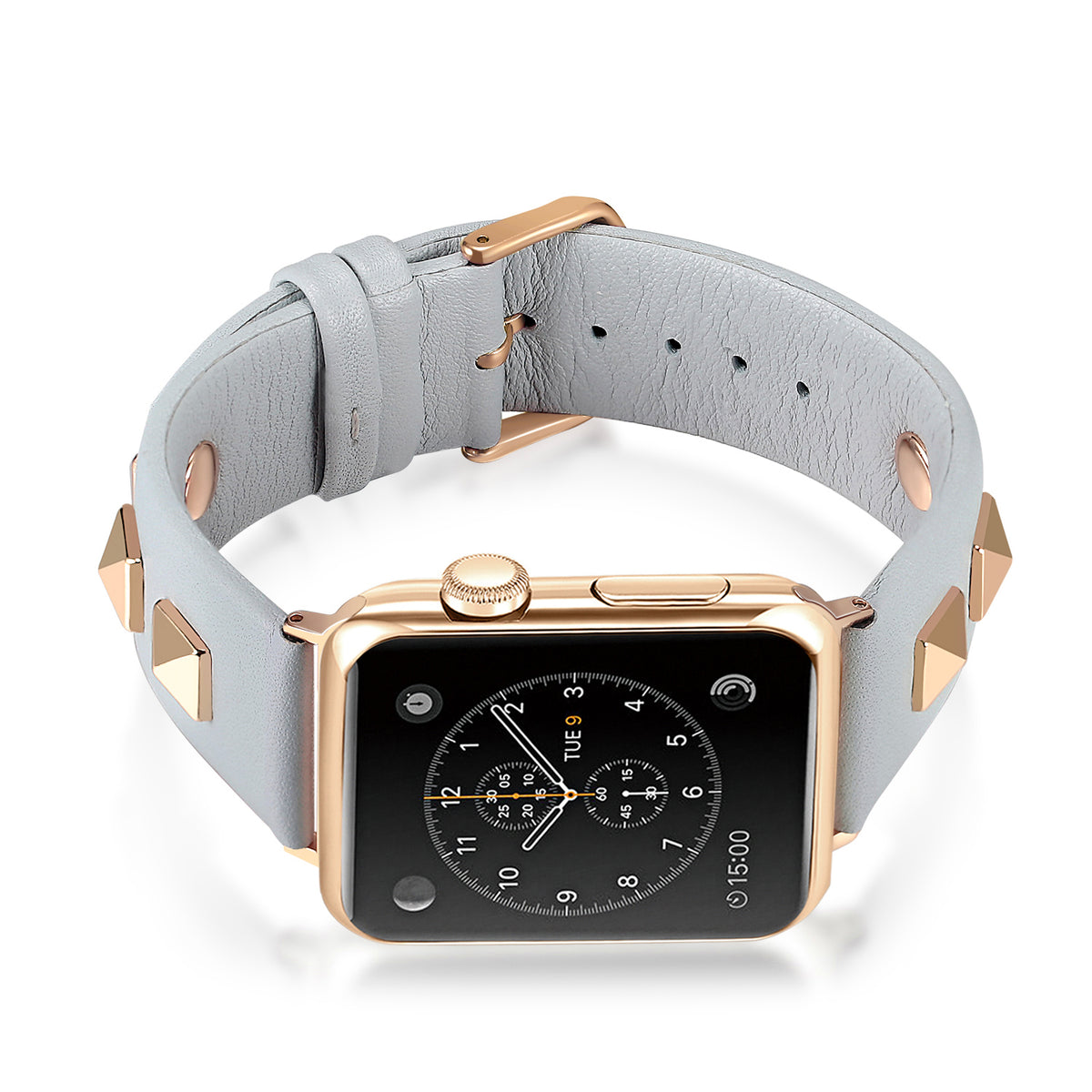 Lederarmband mit Nieten für Watch – Bild 10 | LuxeStyle