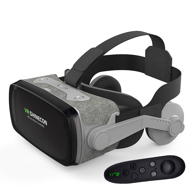 VR-Brille mit 3D-Helm