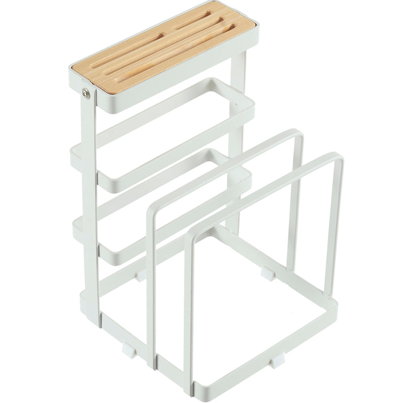Messer- und Schneidebrettständer aus Holz – Bild 4 | LuxeStyle