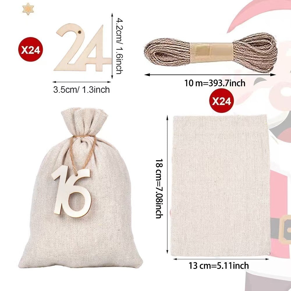 Digital-Tag-Taschen-Set für Weihnachten | LuxeStyle
