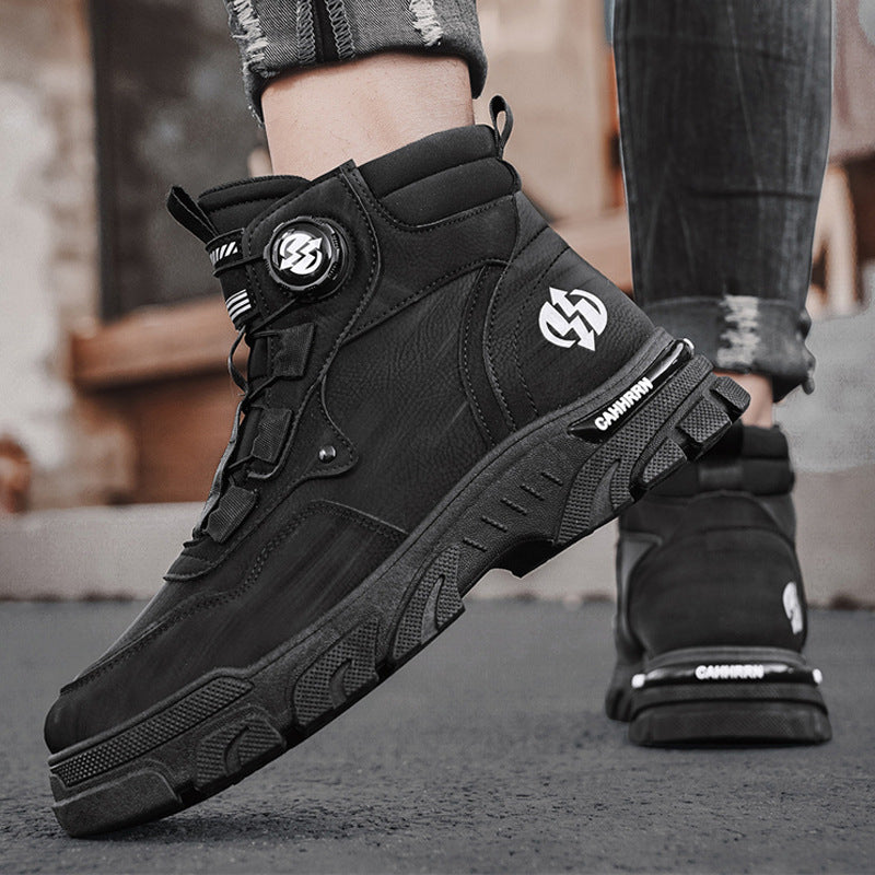 Outdoor-Herrenschuhe mit hohem Schaft – Bild 4 | LuxeStyle
