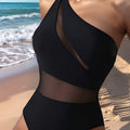 Einteiliger Mesh-Badeanzug für Damen – Ansicht 6