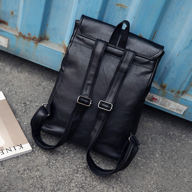 Leder-Rucksack für Laptop – Retro-Stil – Bild 7 | LuxeStyle
