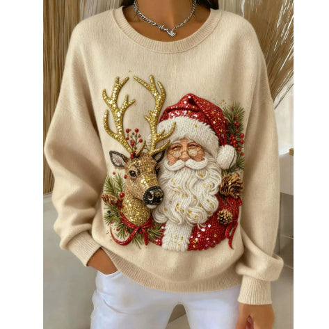 Weihnachts-Flanell-Hoodie