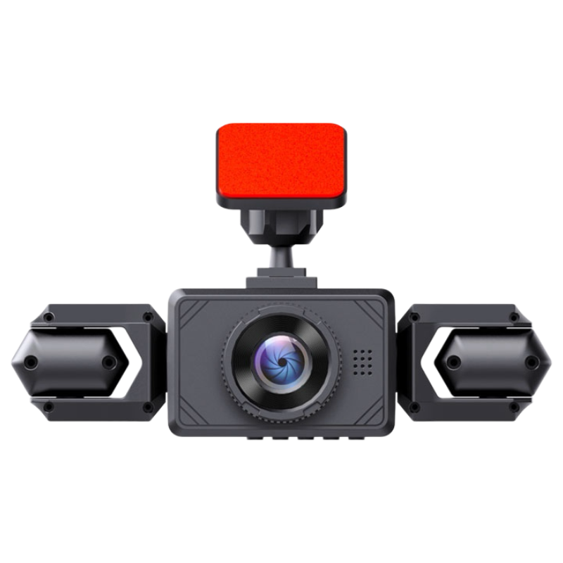 1080P Autorekorder mit 4 Linsen und Nachtsicht