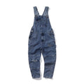 Gerade Cargo Jumpsuit Herren
