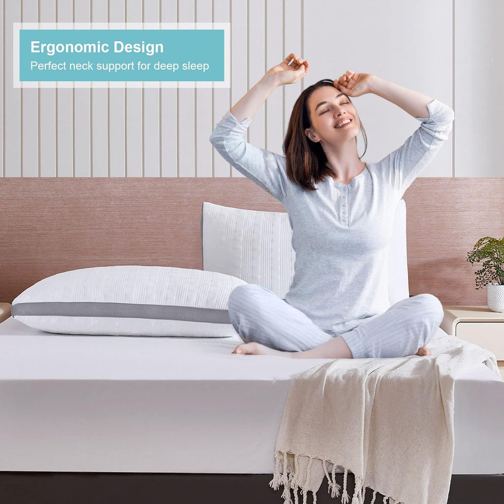 Kühles Kopfkissen mit Memory-Schaum – Bild 7 | LuxeStyle
