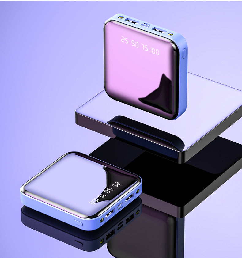 Mini Powerbank 20000 mAh mit Digitalanzeige