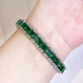 Olivengrüner Diamant-Armband – Bild 1 | LuxeStyle