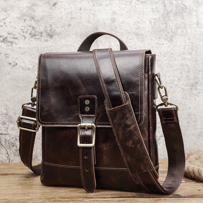 Herren Umhängetasche im Retro-Look – Bild 4 | LuxeStyle