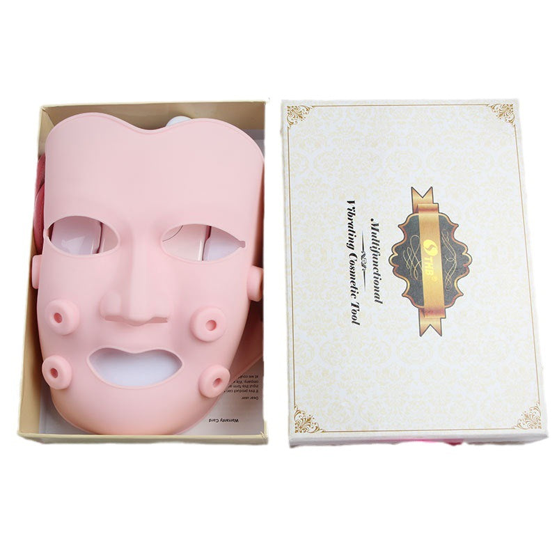 LED-Farblichtmaske mit Vibrationsmassage – Bild 5 | LuxeStyle