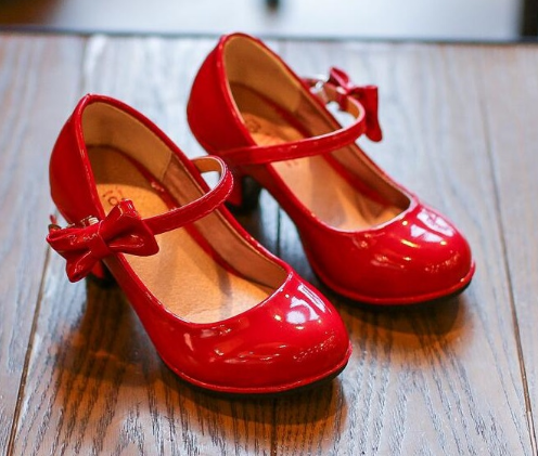 Bunte Schleifen-High Heels für Kinder – Bild 5 | LuxeStyle