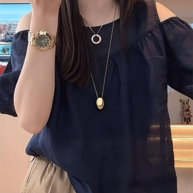 Damen Kurzarm-Shirt, leicht und elegant – Bild 9 | LuxeStyle