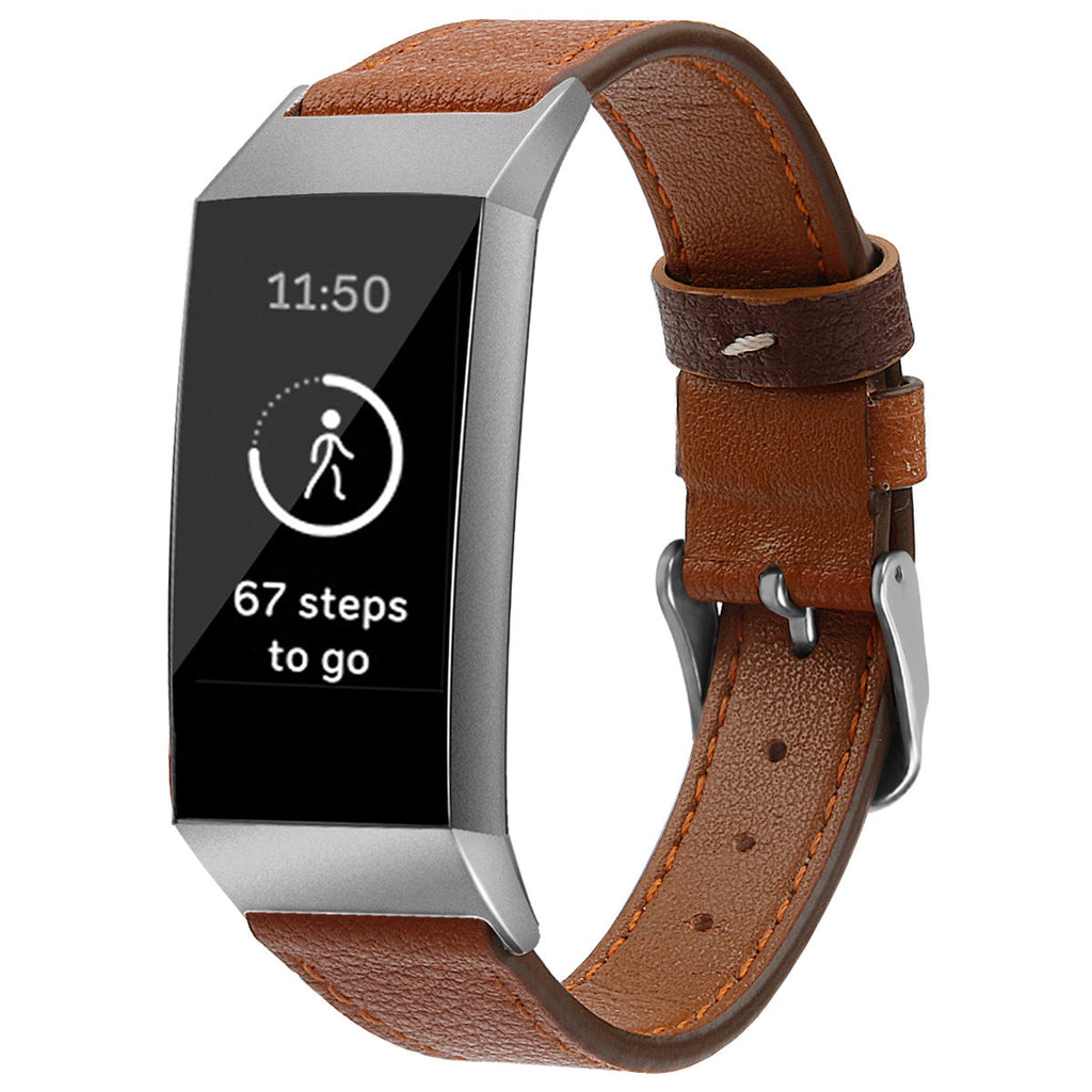 Lederarmband für Fitbit Charge 3/4