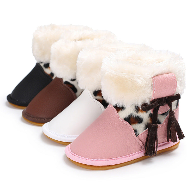 Baby-Schuhe mit Leopardenmuster – Bild 6 | LuxeStyle